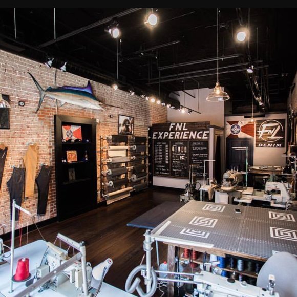 FNL Denim Premium Quality 2011 No.150 Gray Button Fly Jeans mens 30/32 - Picture 15 of 16